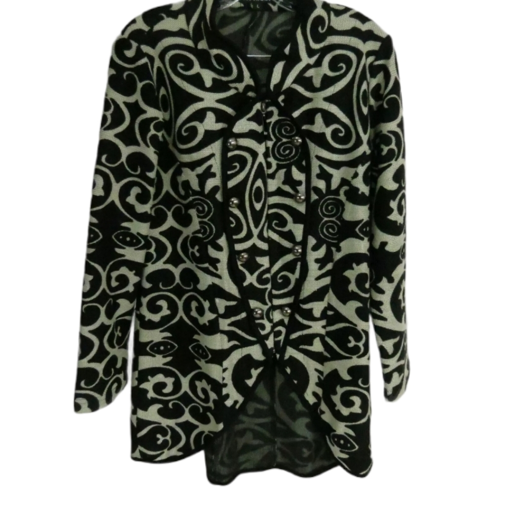 Mechant Women's Sz Small Sweater Cardigan Full ZIp